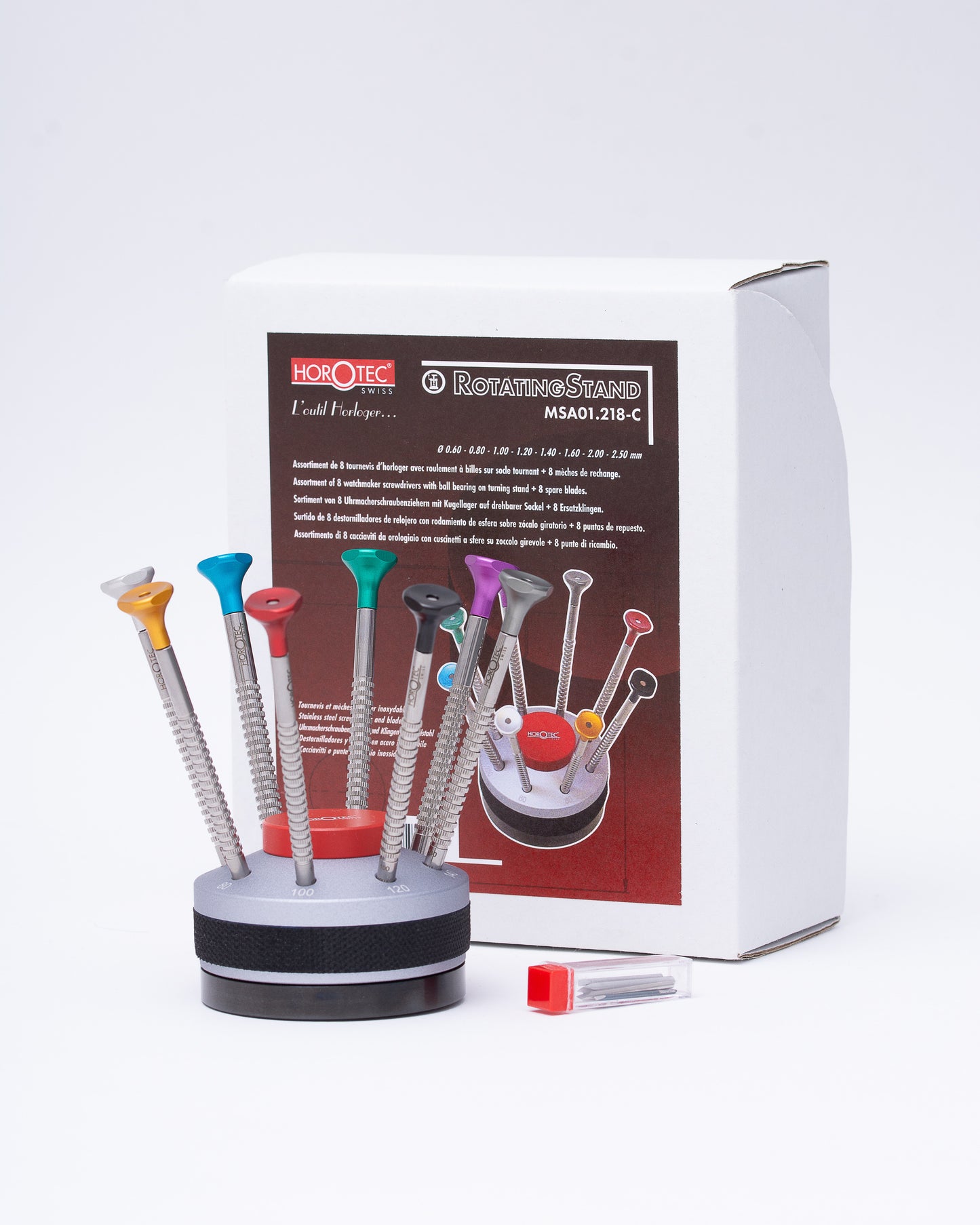 8x Screwdriver Set on Stand