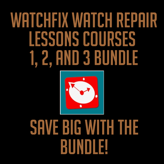 WatchFix Courses 1-3 Bundle