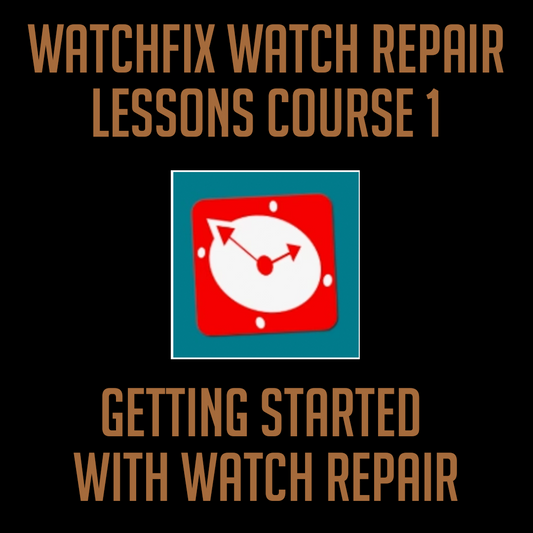 Watchfix Level 1: The Basics